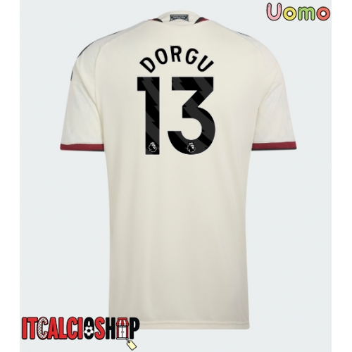 Manchester United Patrick Dorgu #13 Terza Maglia 2026-27 Manica Corta
